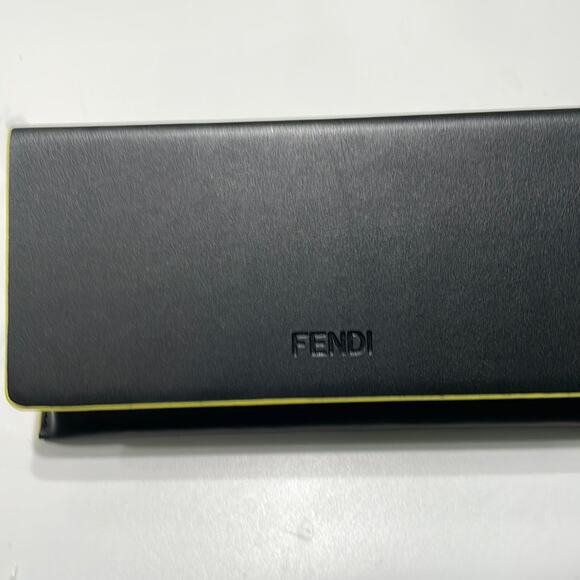 Fendi 53mm Cat Eye Sunglasses black and blue stripes - Picture 5 of 15